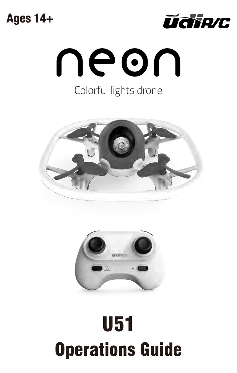 UDI R/C Neon U51 Operation guide