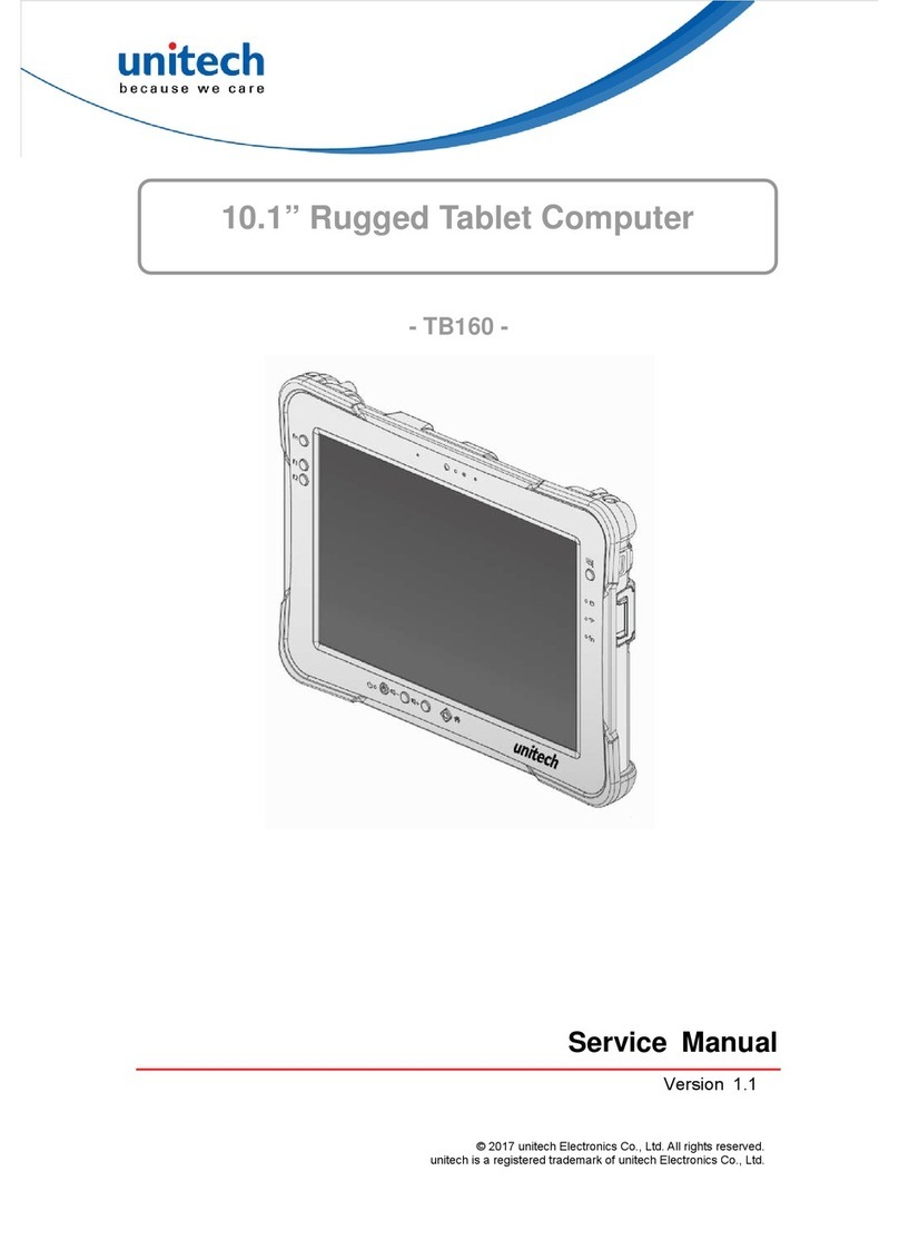 Unitech TB160 Service manual