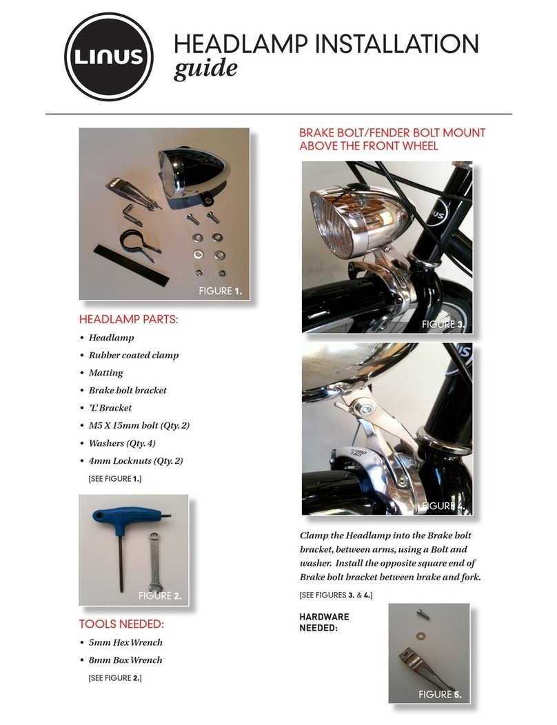 Linus HEADLAMP installation guide