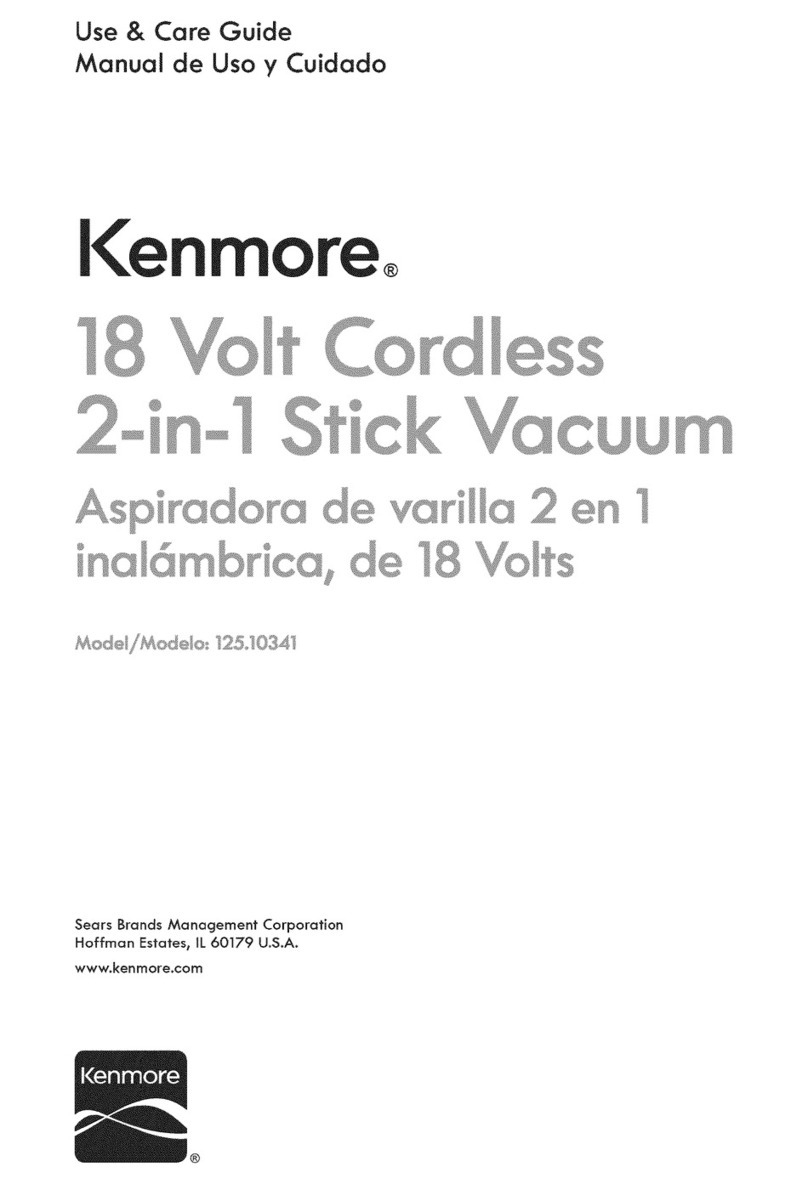 Kenmore 125.10341 User manual