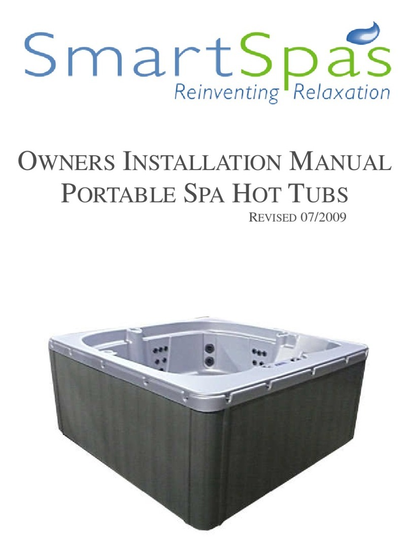 SmartSpas Orbit Spa Owners & installation manual