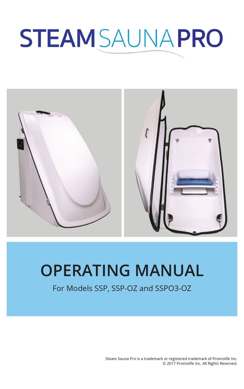 Promolife SSP-OZ operating manual Promolife SSP-OZ operating manual