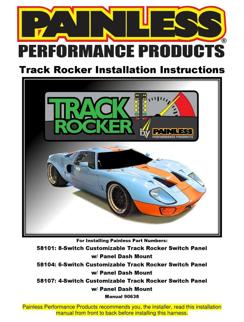 Painless Track Rocker series installation instructions