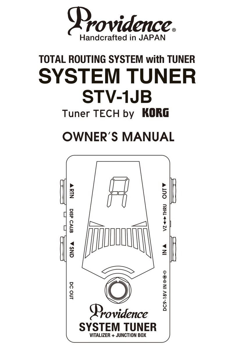 Providence STV-1JB User manual
