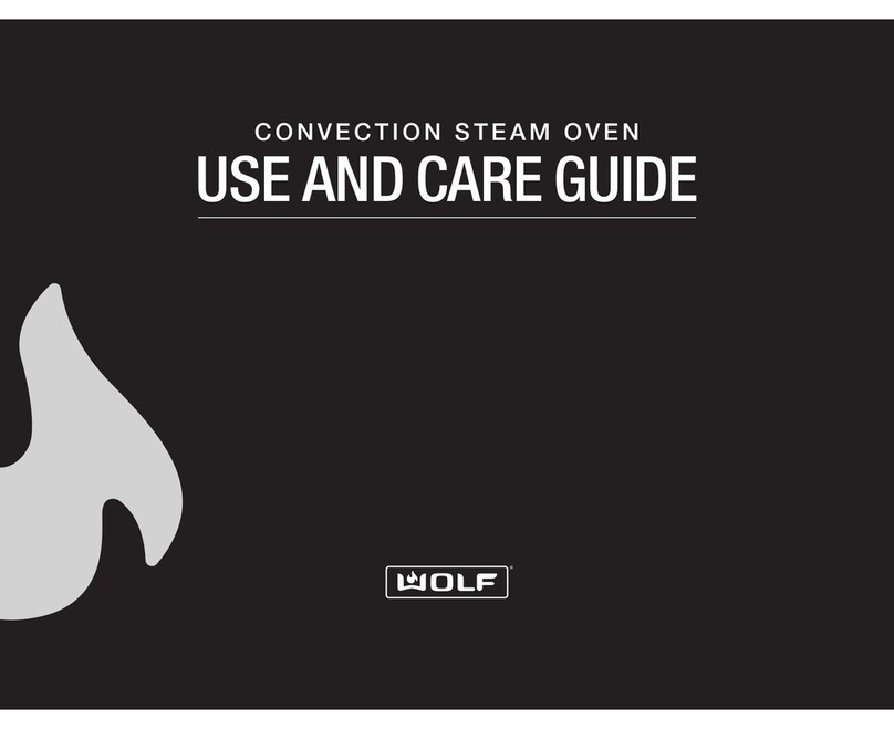 Wolf ICBCSO24TESTH User manual