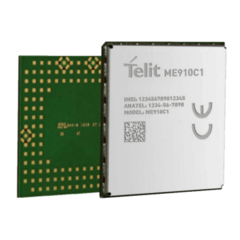 Telit Wireless Solutions ME910C1 Series User manual