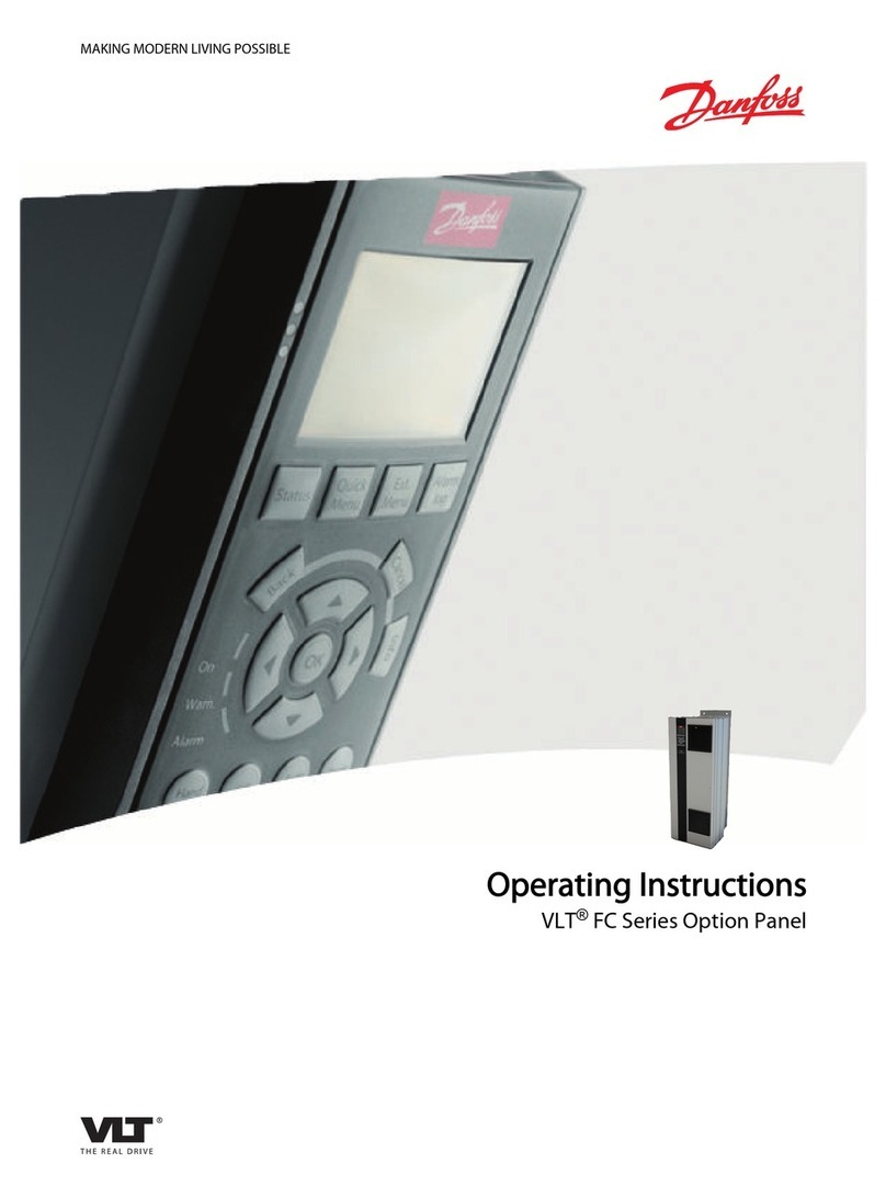 Danfoss VLT FC Series User manual