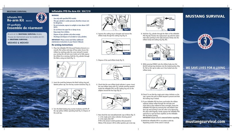 Mustang Survival MD0451 owner's manual