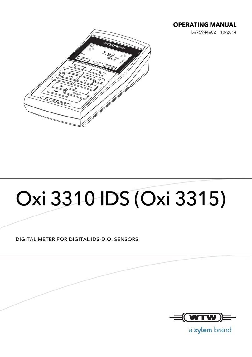 wtw Oxi 3310 IDS operating manual