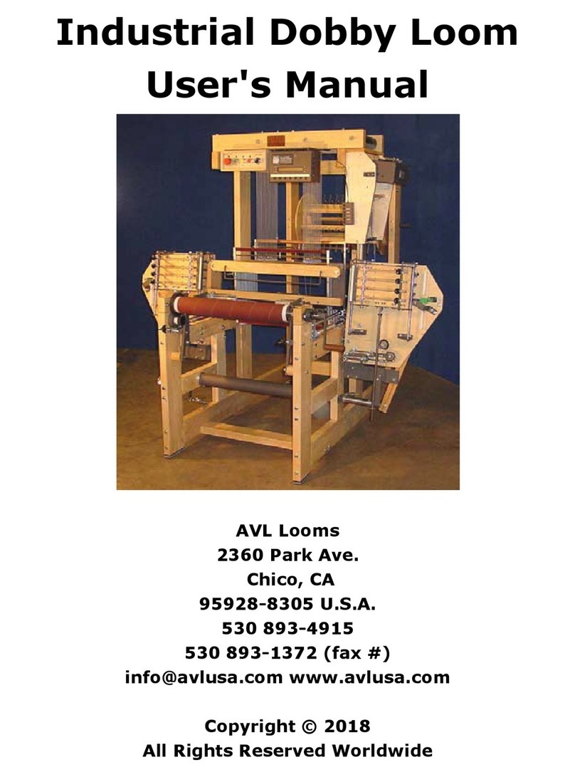 AVL Industrial Dobby Loom user manual