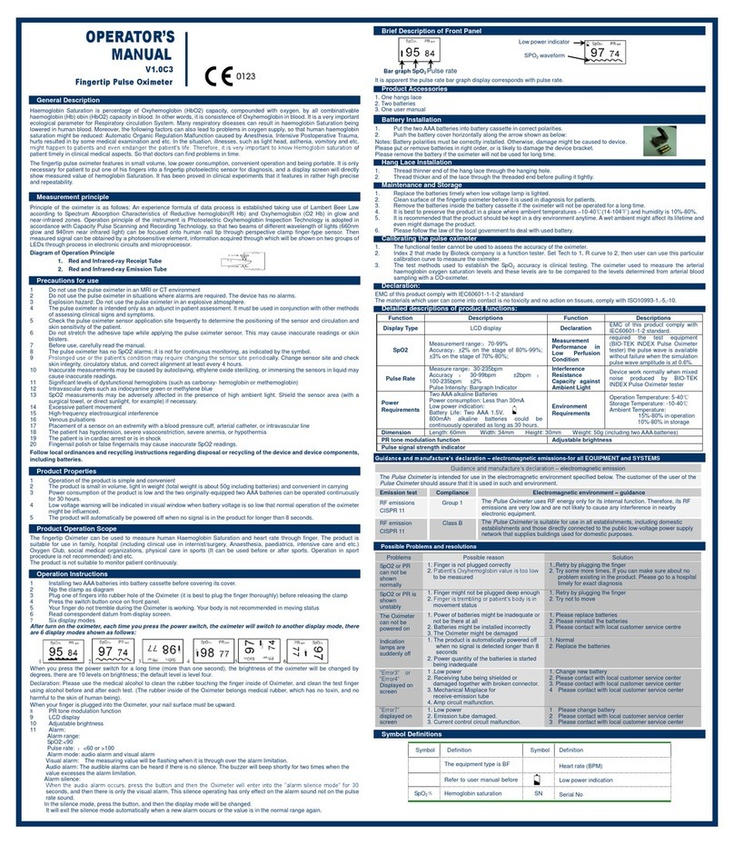 ChoiceMMed MD300C312 Operator's manual