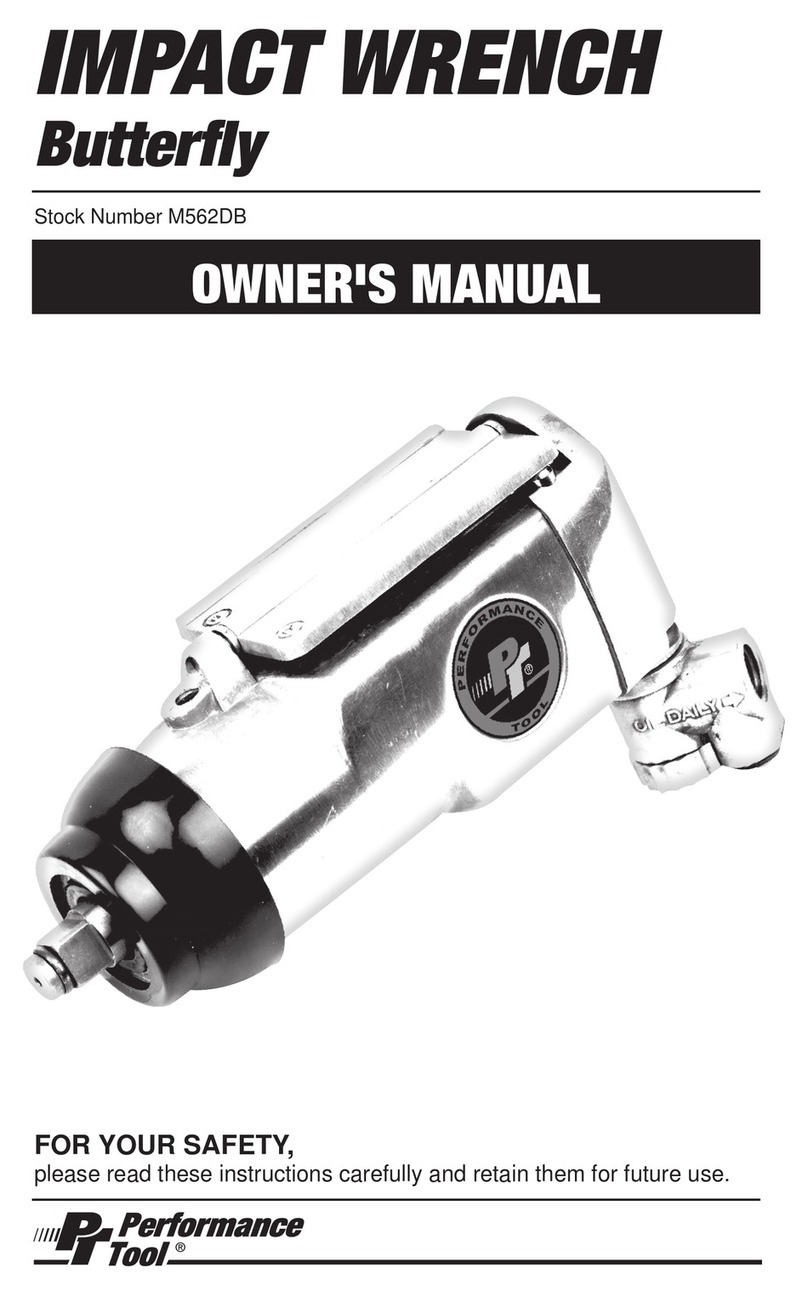 Performance Tool M562DB owner's manual