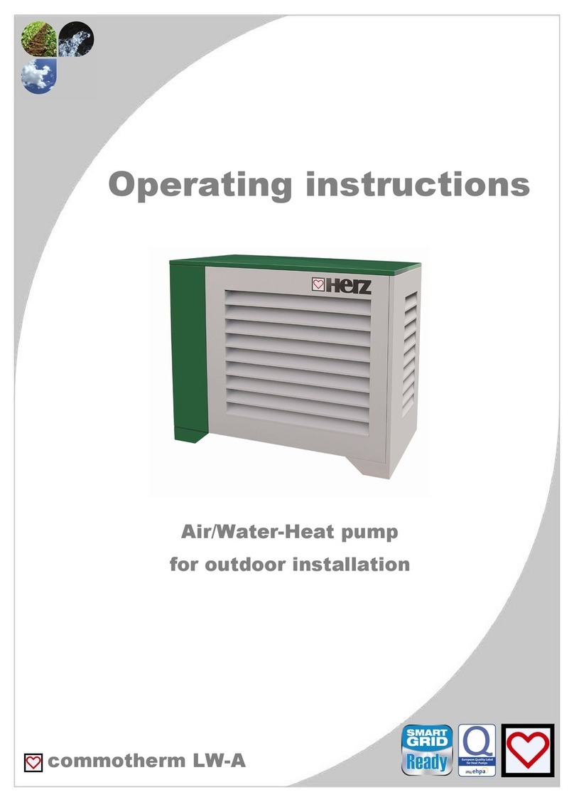 Herz commotherm LW-A series operating instructions Herz commotherm LW-A series operating instructions