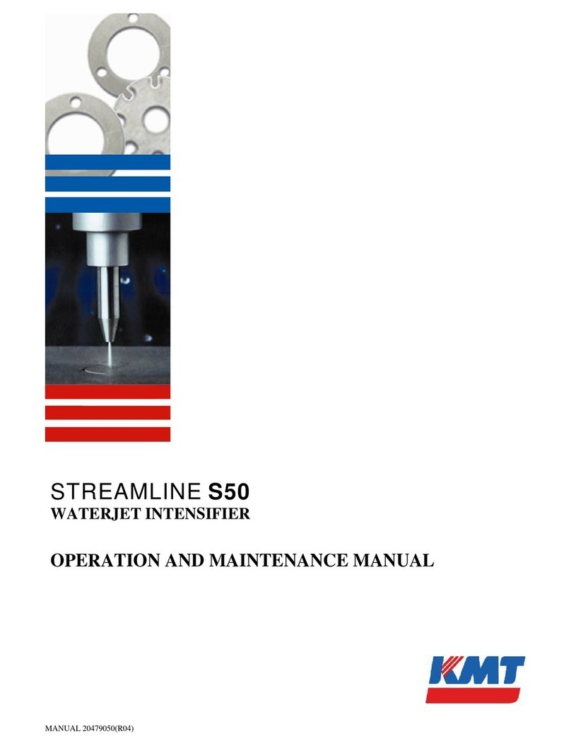 KMT STREAMLINE S50 User manual