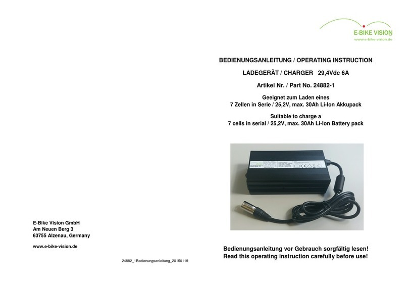 e-bike vision 24882-1 operating instructions