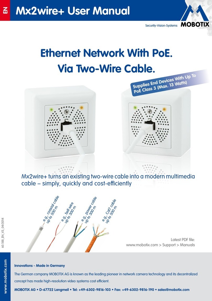 Mobotix Mx2wire+ user manual