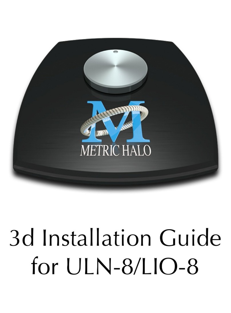 Metric Halo 3d Upgrade Board Set installation guide