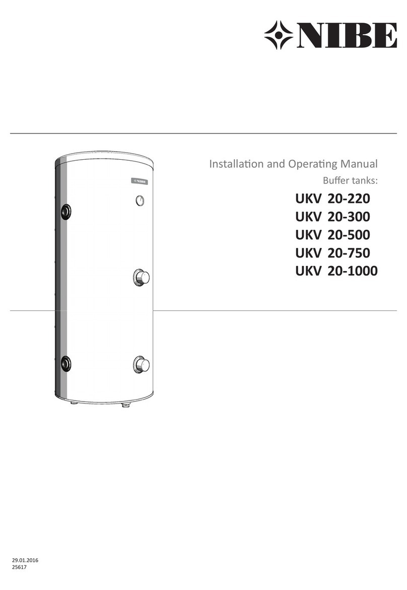 Nibe UKV 20-220 Installation and operating manual