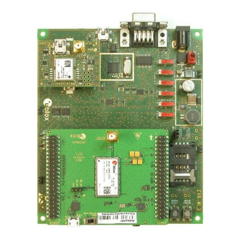 Ublox EVK-G45 User manual