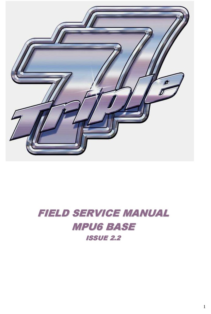 Barcrest Triple 7 MPU6 Field service manual