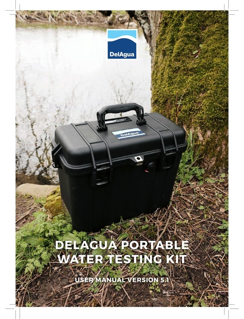 DelAgua Portable Water Testing Kit user manual