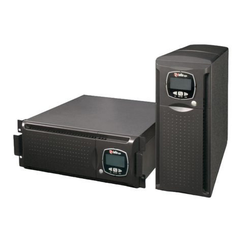 Riello UPS SENTINEL DUAL SDL 8000 User manual