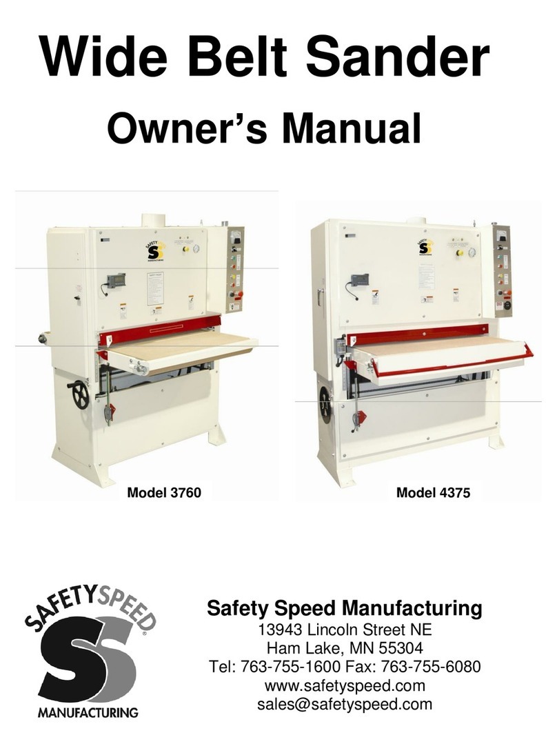 SafetySpeed 3760 owner's manual