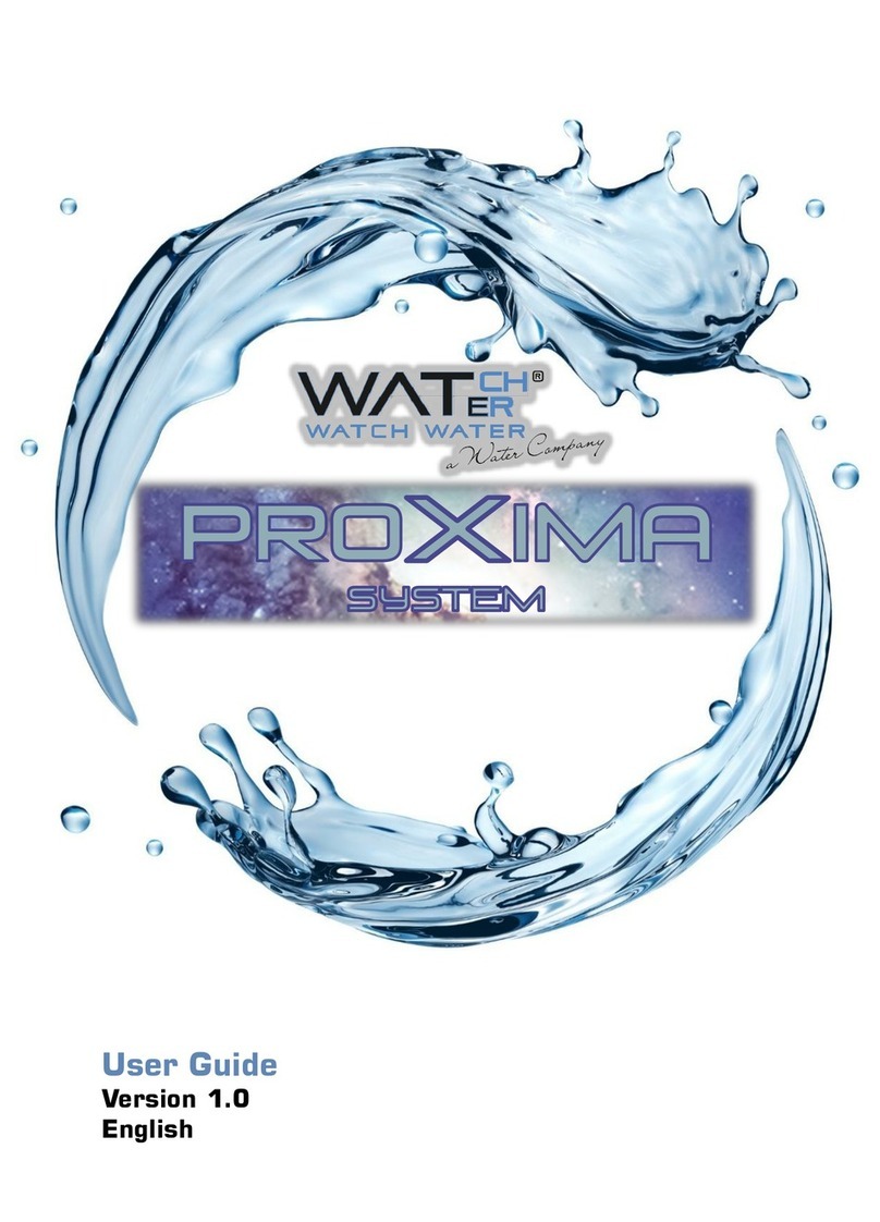 Watch Water Proxima One user guide Watch Water Proxima One user guide