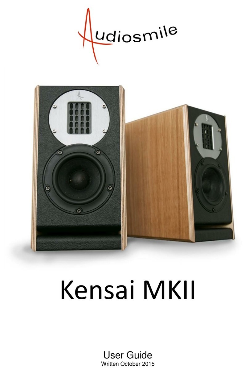 Audiosmile Kensai MKII user guide