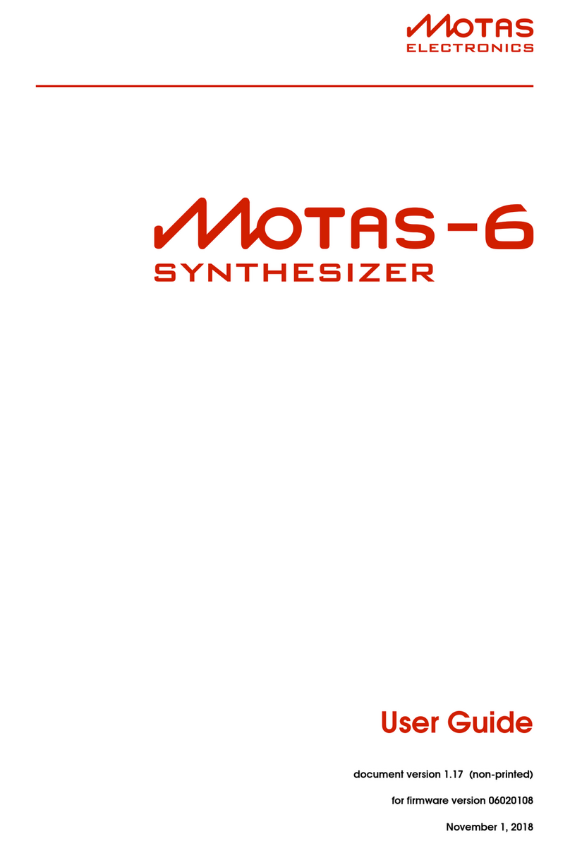 Motas Motas-6 user guide