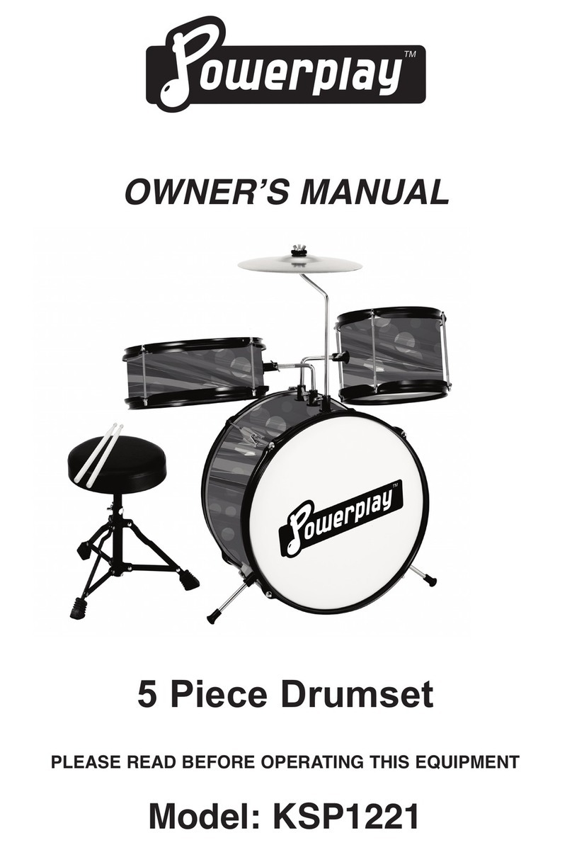 Powerplay KSP1221 owner's manual