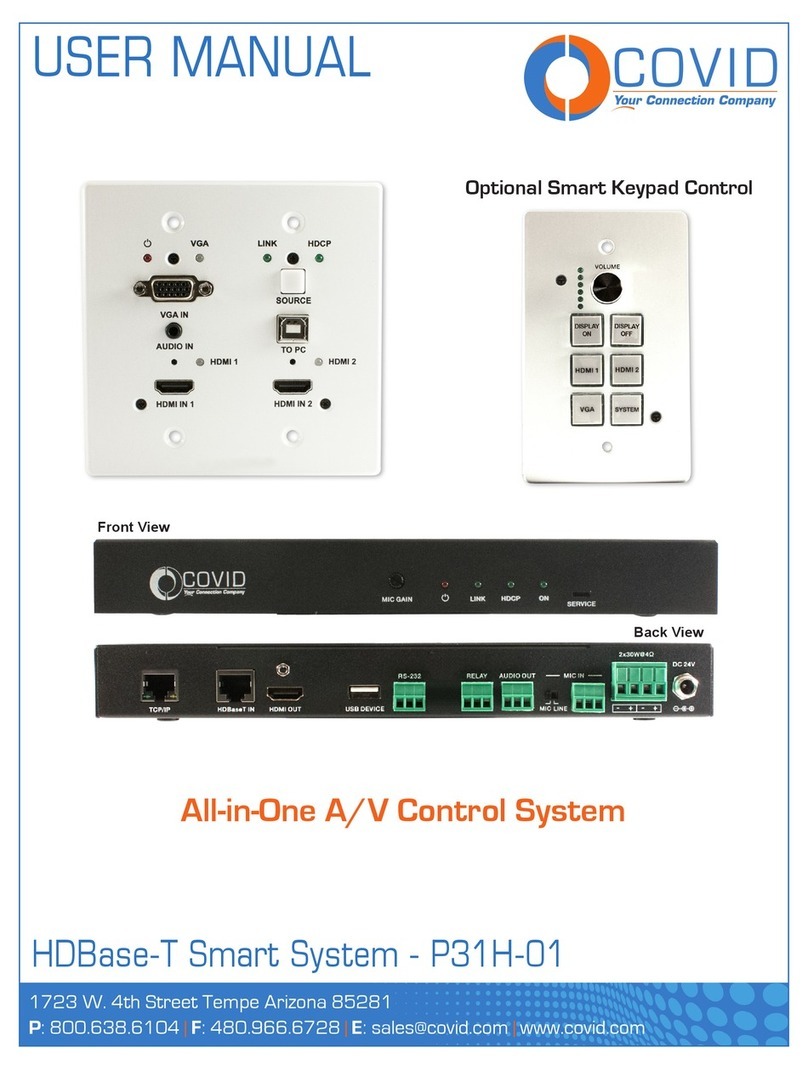 Covid P31H-01 user manual
