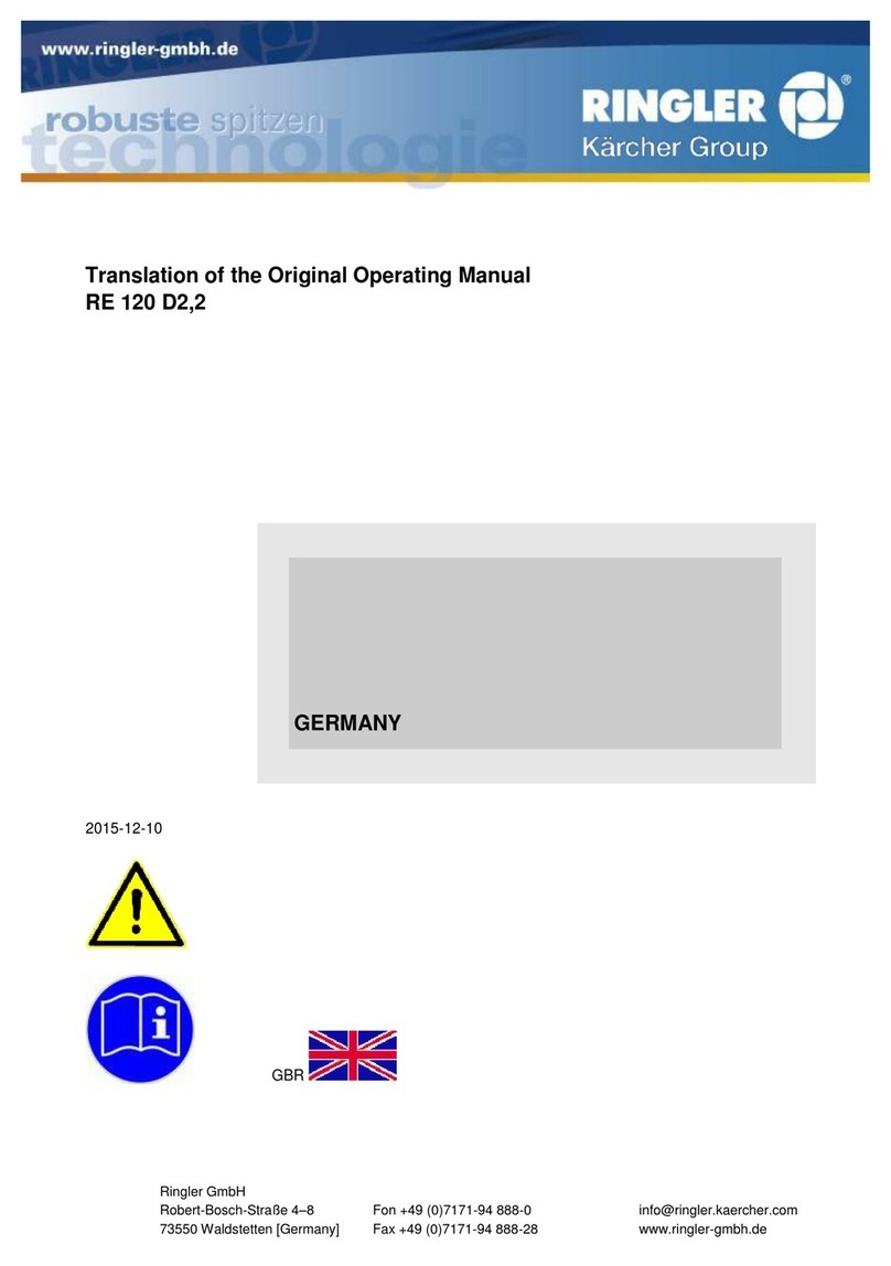 Ringler RE 120 D 2,2 Original operating manual