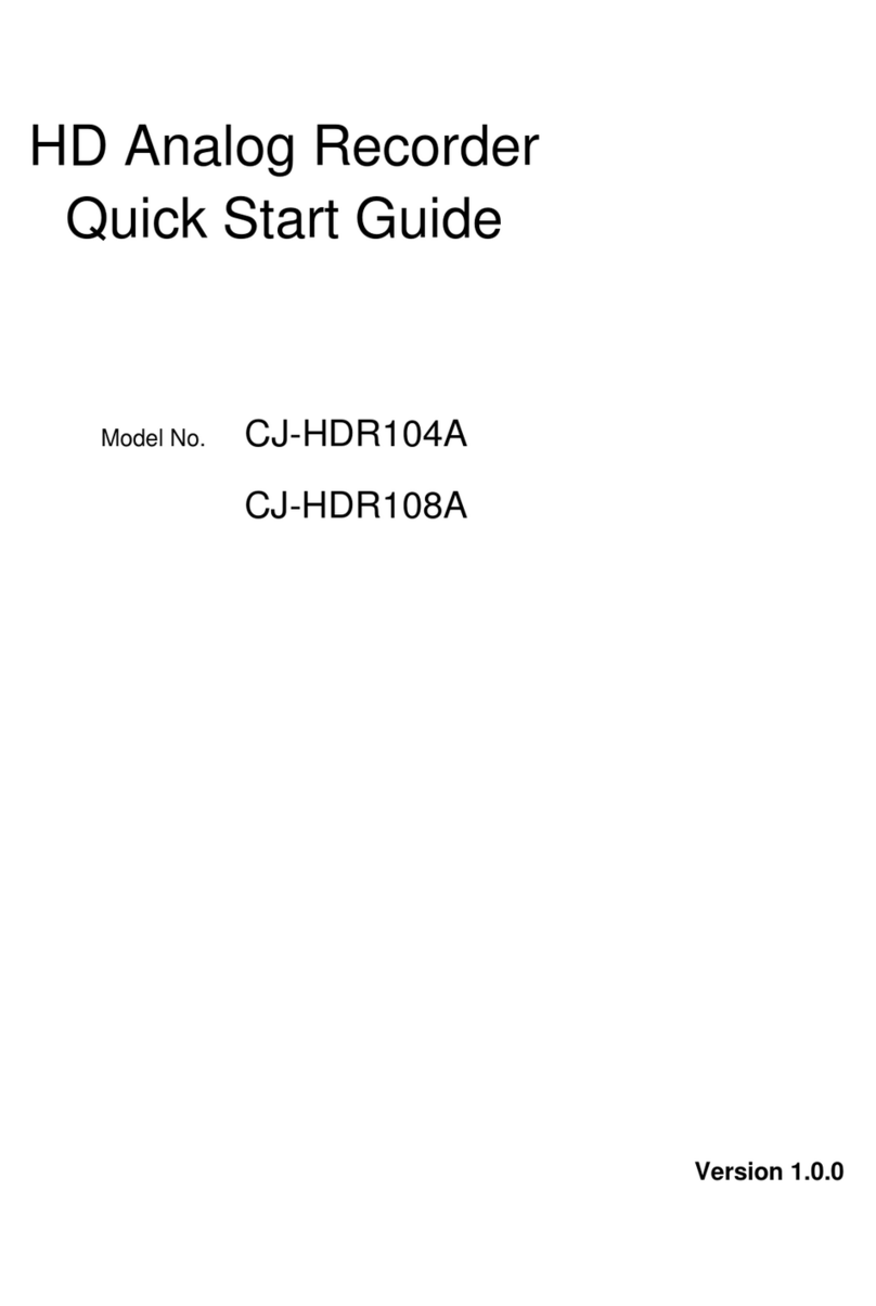 Panasonic CJ-HDR104A User manual