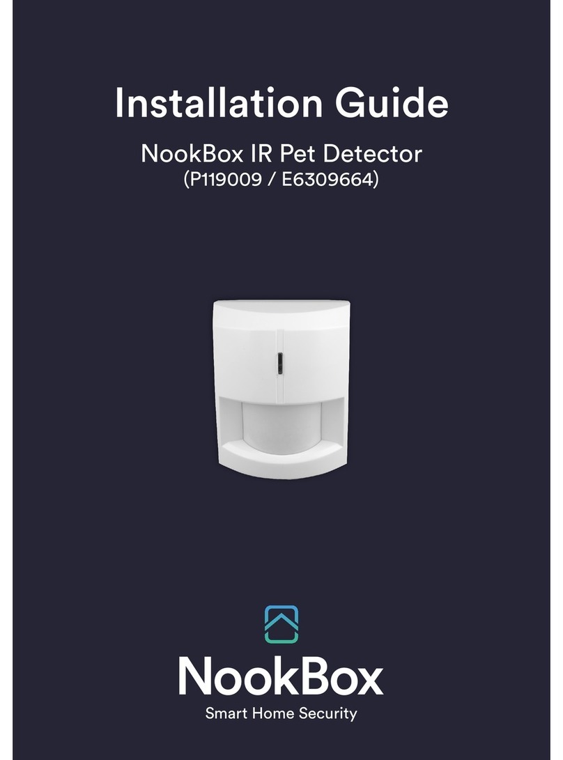 NookBox IR Pet Detector User manual