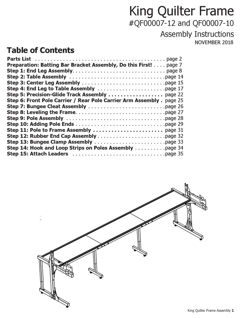 SewingMachinesPlus QF00007-12 Assembly instructions