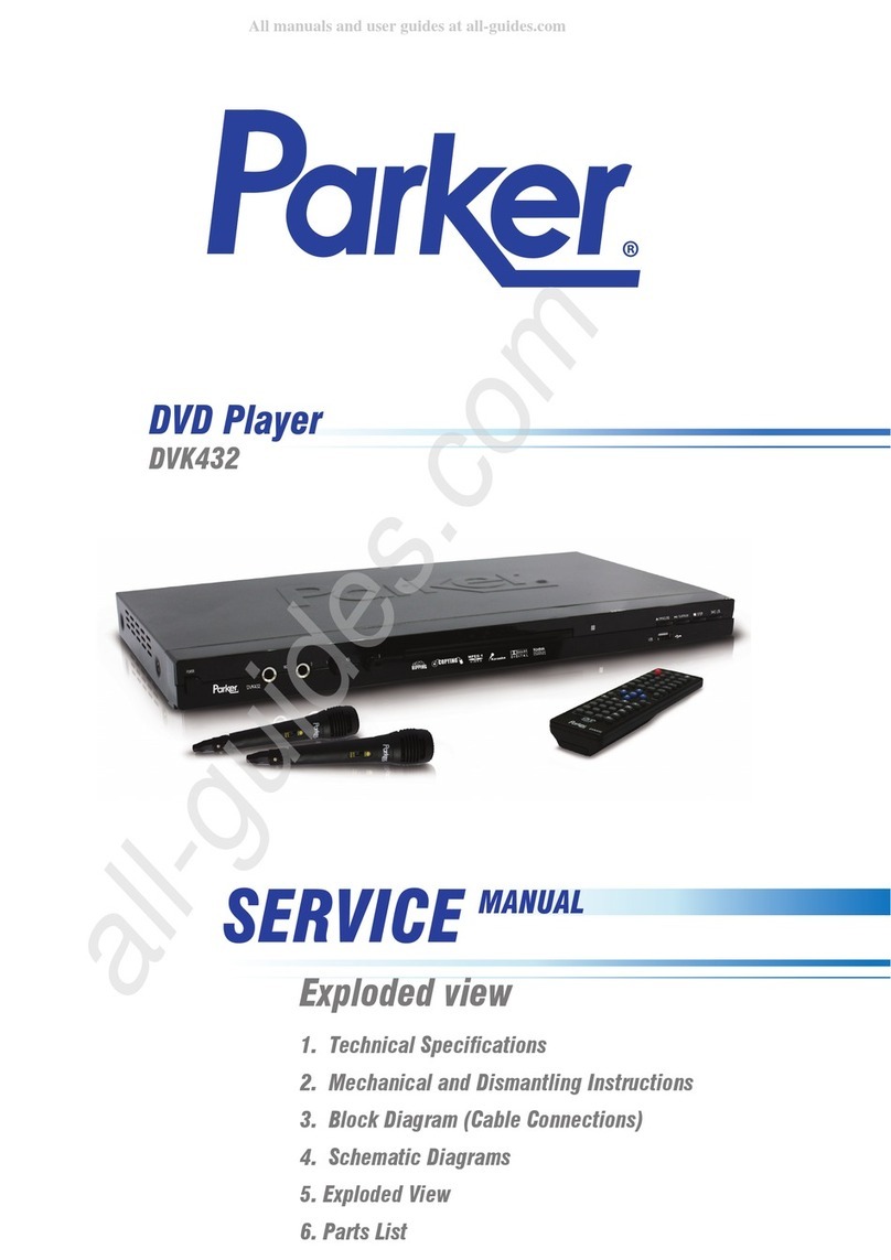 Parker DVK432 Service manual
