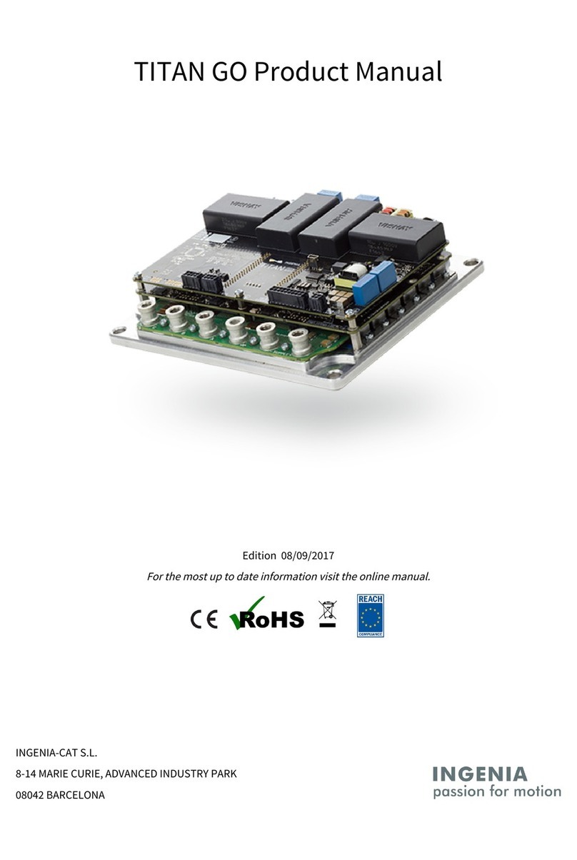 INGENIA Titan GO User manual