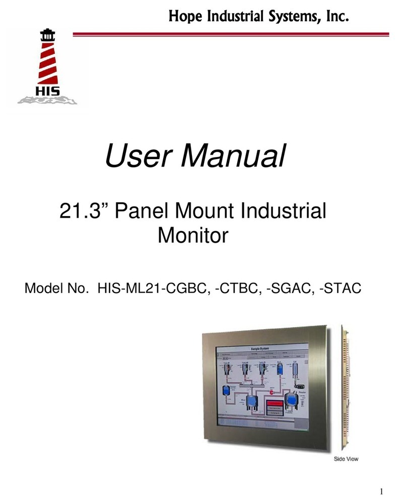 Hope Industrial Systems HIS-ML21-CGBC user manual