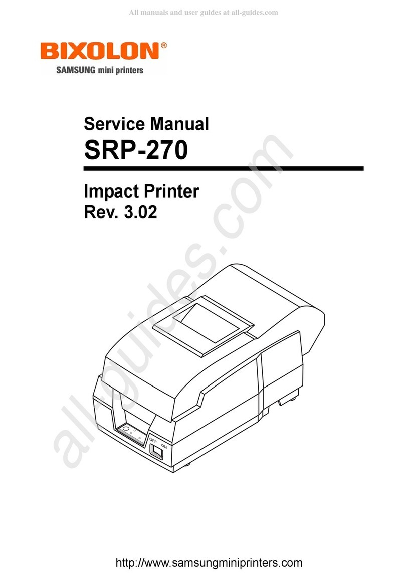 BIXOLON Bixolon SRP-270 User manual