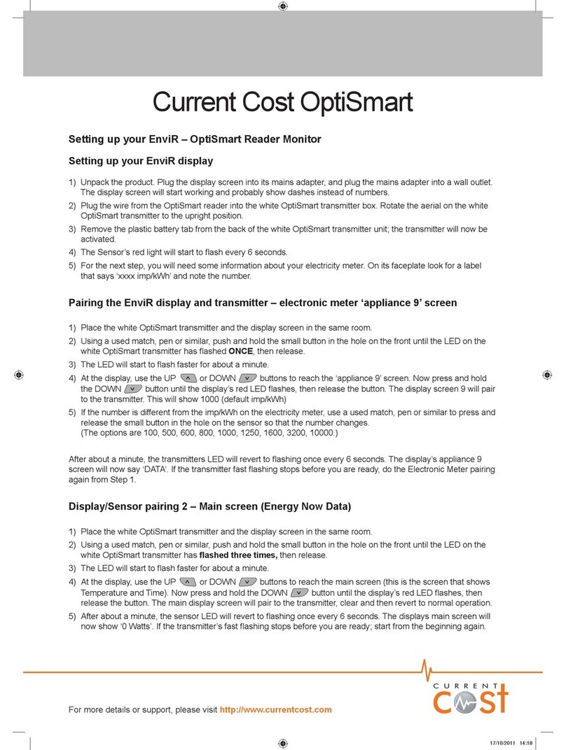 Current Cost EnviR manual