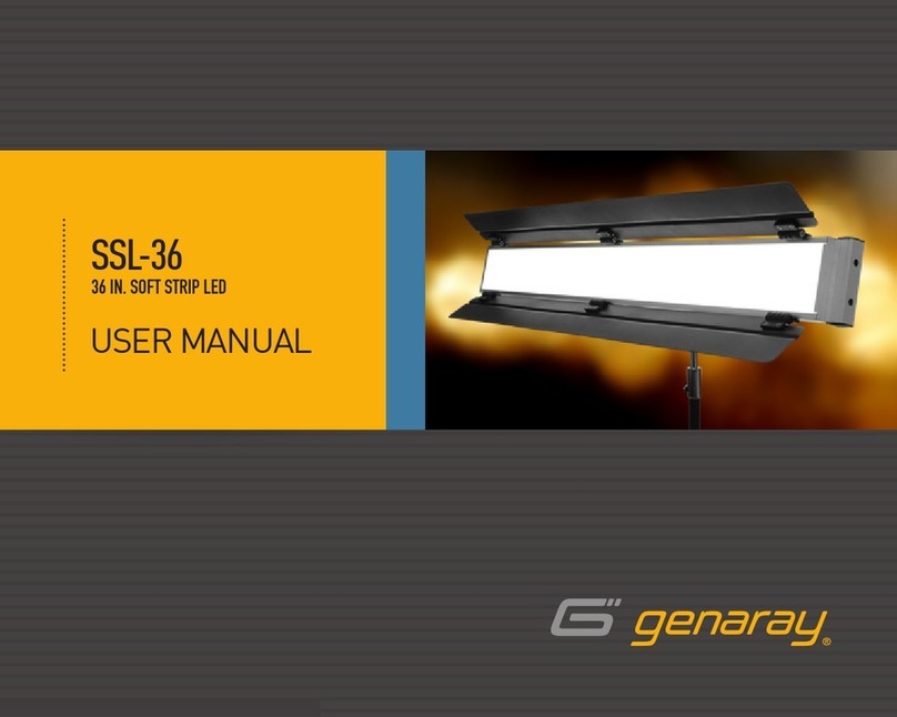 Genaray SSL-36 User manual