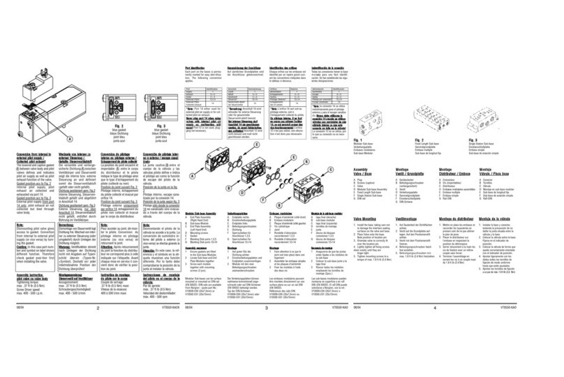 IMI NORGREN V40 Series Installation & maintenance instructions