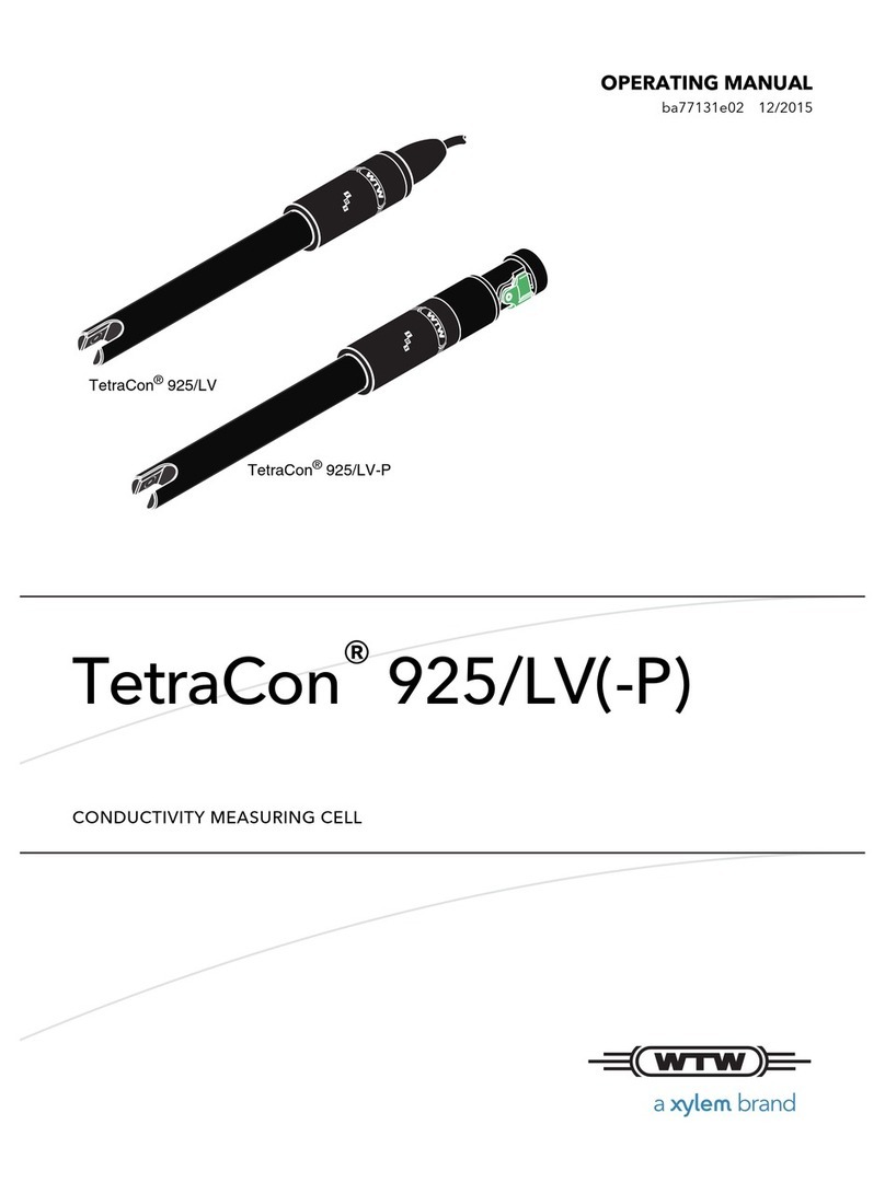 wtw TetraCon 925/LV operating manual