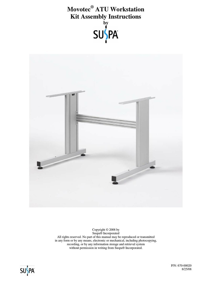 Suspa MOVOTEC Assembly instructions