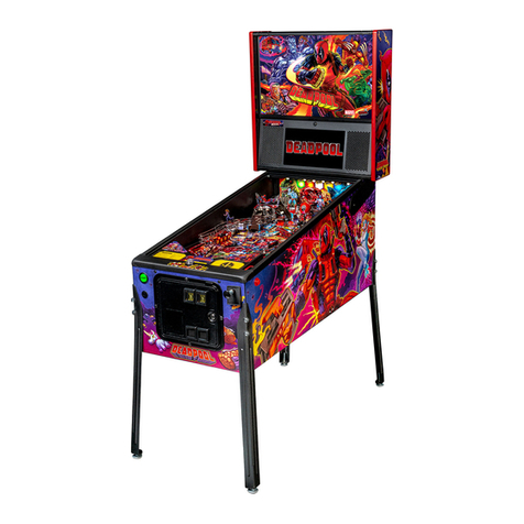 Stern Pinball Deadpool PRO User manual