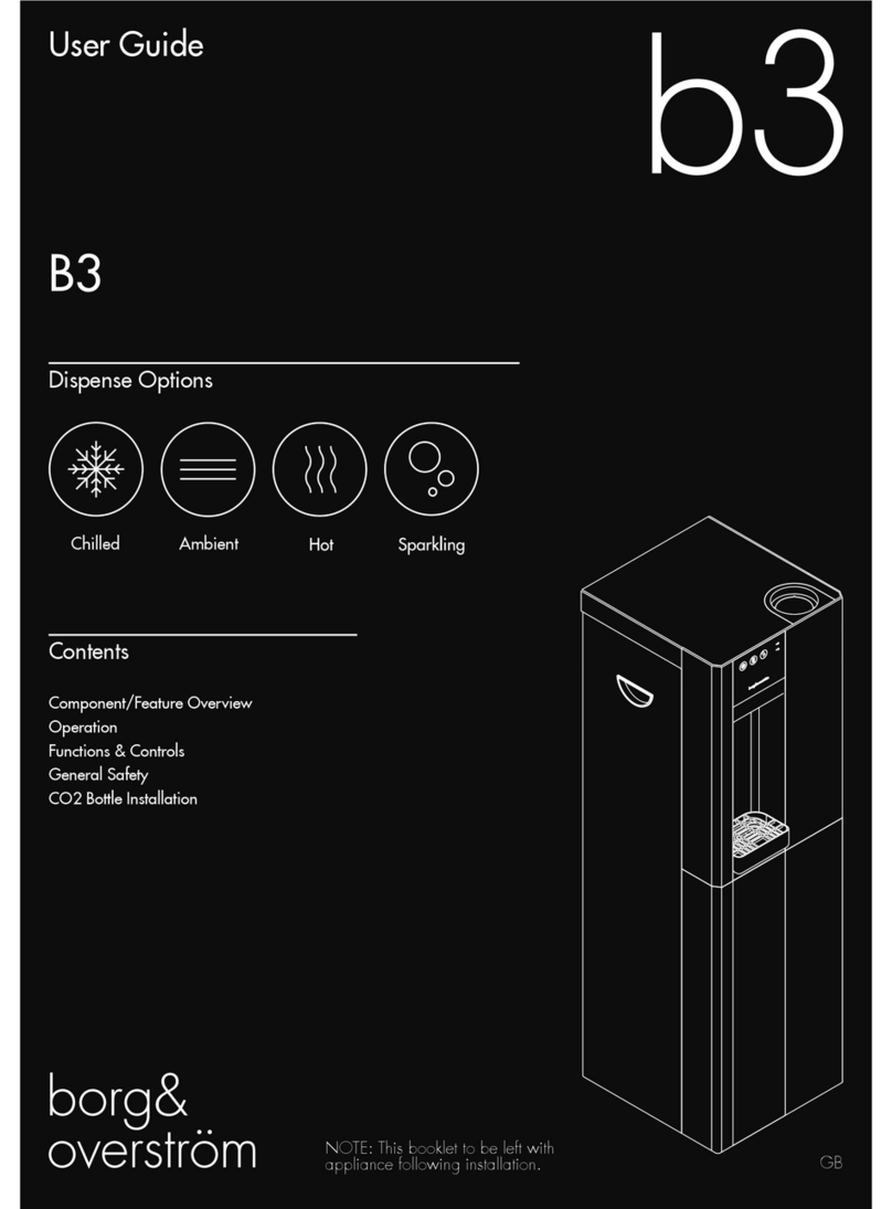 Borg & Overstrom b3 User manual