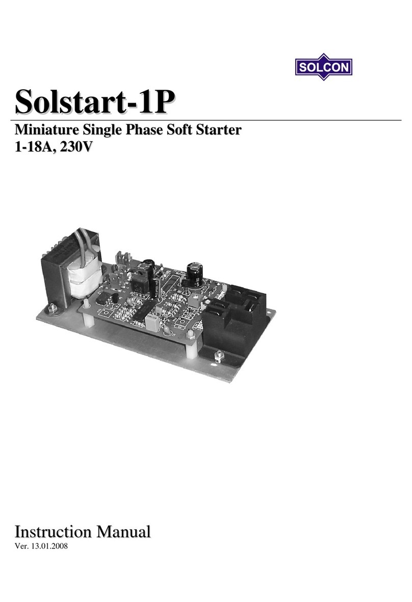 Solcon Solstart-1P User manual