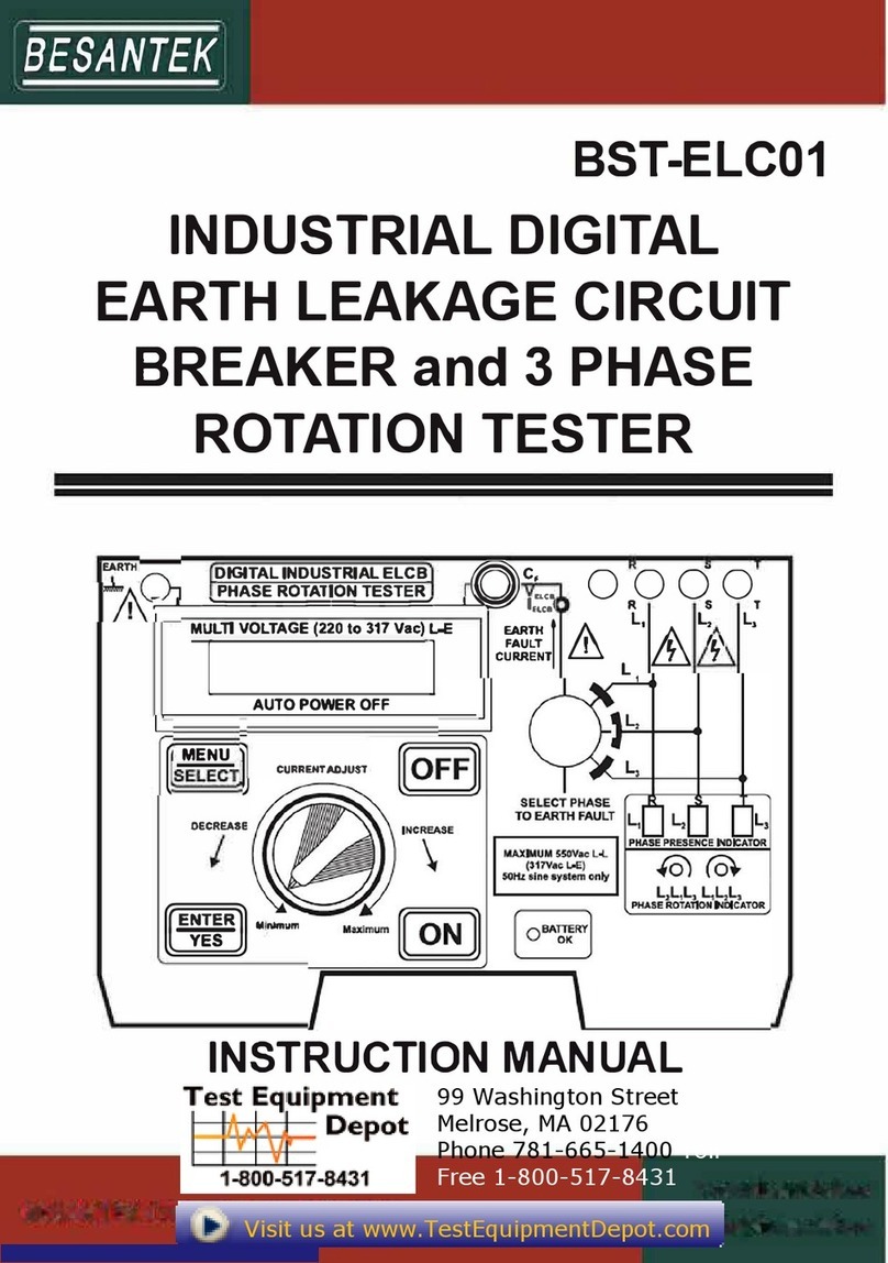 Besantek BST-ELC01 instruction manual