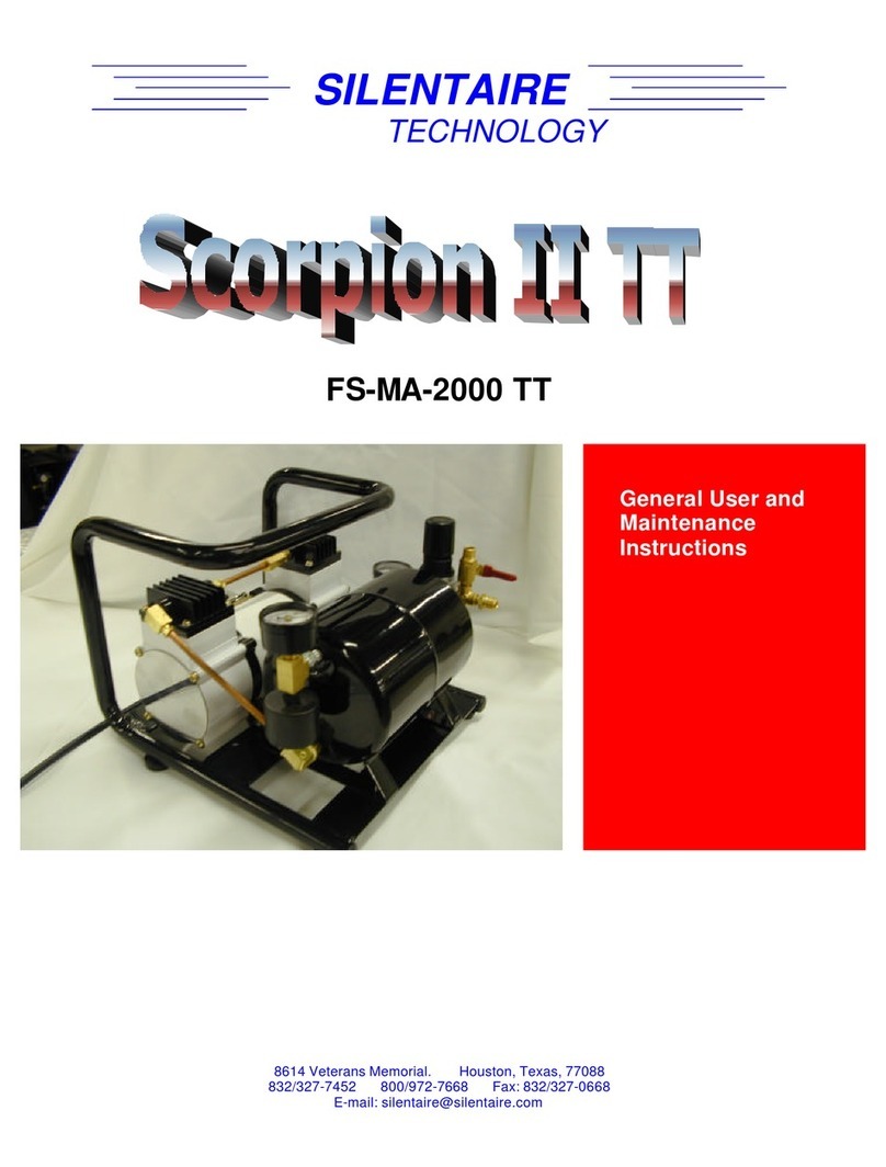 Silentaire Scorpion II TT General User and Maintenance Instructions